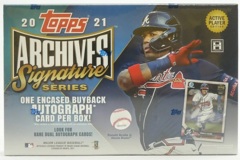 2021 Topps Archives Signature Series MLB Baseball Hobby Box - ACTIVE Player Edition